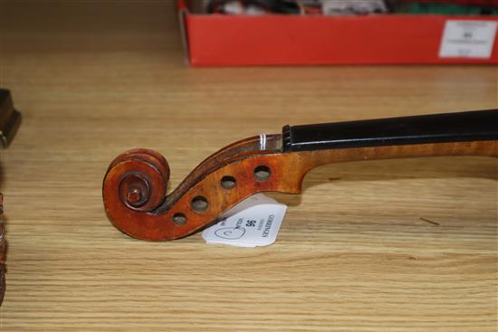 An early 20th century violin